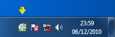 Screenshot: Bond Disc taskbar icon